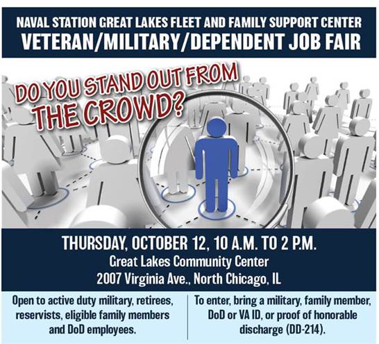 Job Fair at Naval Station Great Lakes @ Great Lakes Community Center | North Chicago | Illinois | United States