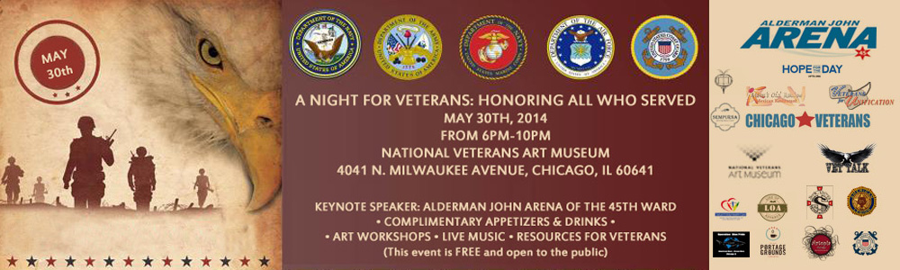 Veterans Art Museum Event May 2014