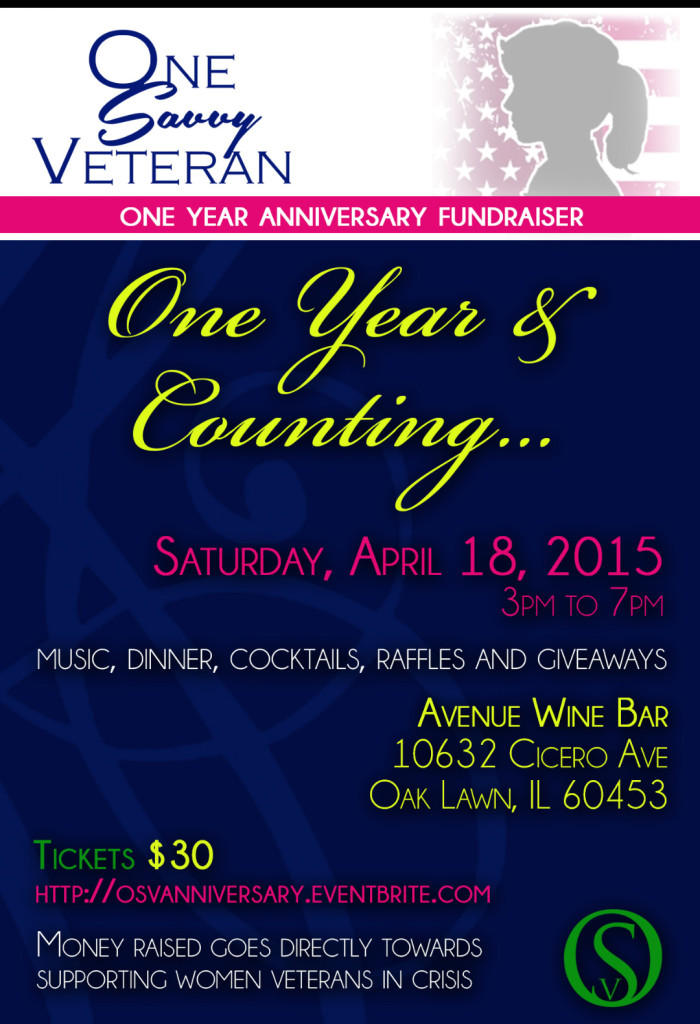 One Savvy Veterans One Year Anniversary Fundraiser