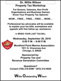 Property Tax Workshop @ Montford Point Marine Association  | Chicago | Illinois | United States