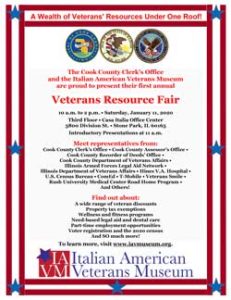 Veterans resource fair @ Casa Italia Office Center