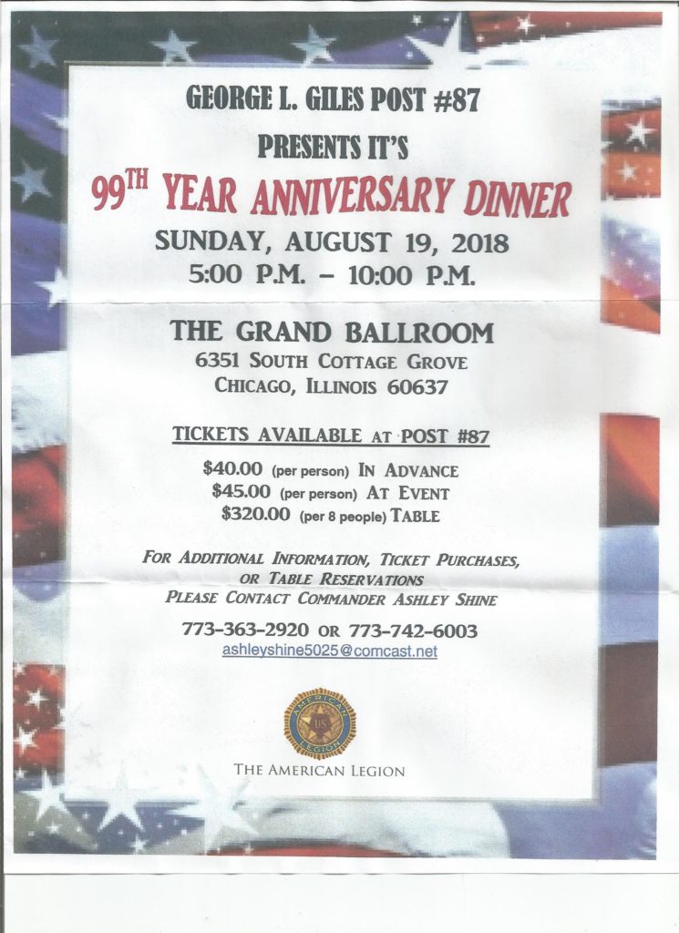 Giles 99th Dinner